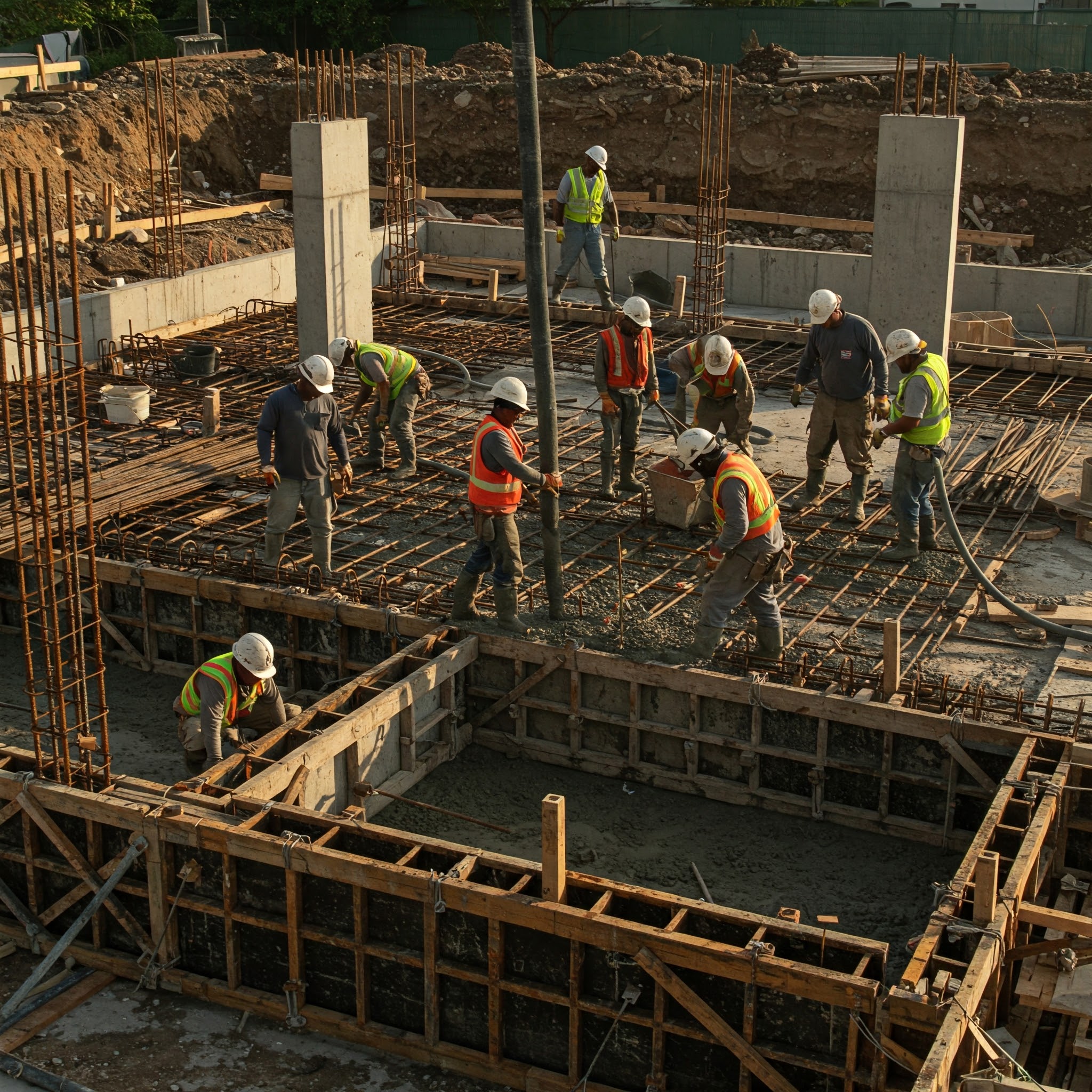 Concrete & Steel Work